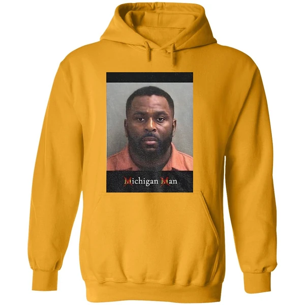 Sherrone Moore Mugshot Coach Michigan Wolverines Football Hoodie