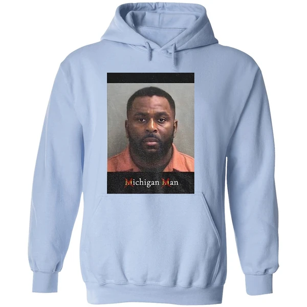 Sherrone Moore Mugshot Coach Michigan Wolverines Football Hoodie - Image 4