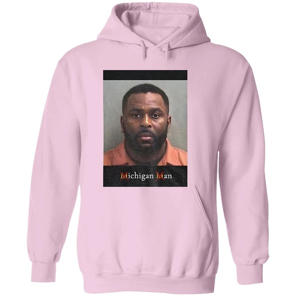 Sherrone Moore Mugshot Coach Michigan Wolverines Football Hoodie - Image 5