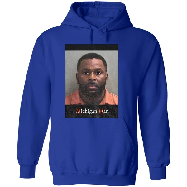 Sherrone Moore Mugshot Coach Michigan Wolverines Football Hoodie - Image 7