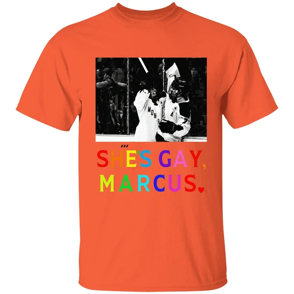 Shes Gay Marcus Montreal Pwhl Hockey Shirt - Image 6