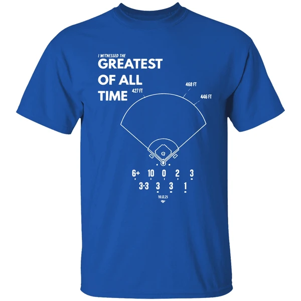 Shohei Ohtani I Witnesses The Greatest Of All Time Dodgers Baseball Shirt - Image 7