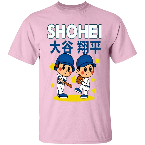 Shohei Ohtani Superstar Cartoon Baseball Shirt - Image 2
