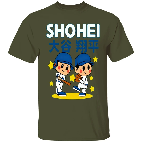 Shohei Ohtani Superstar Cartoon Baseball Shirt - Image 3