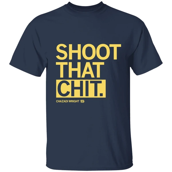 shoot that chit chazadi wright shirt navy