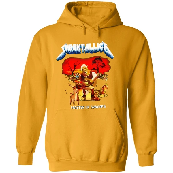 Shrektallica Shrek Master Of Swamps Hoodie
