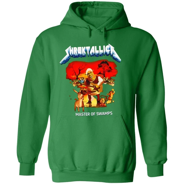 Shrektallica Shrek Master Of Swamps Hoodie - Image 2