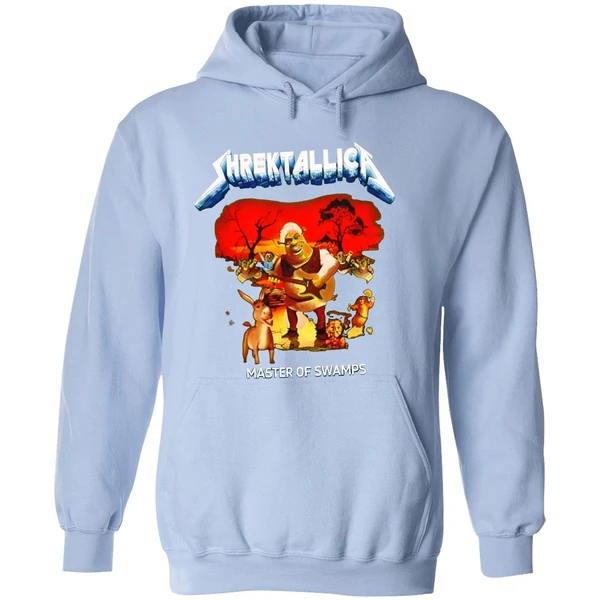 Shrektallica Shrek Master Of Swamps Hoodie - Image 4