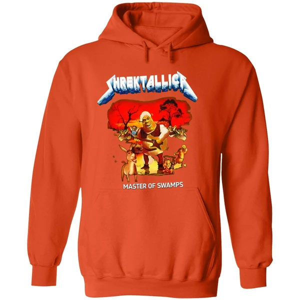 Shrektallica Shrek Master Of Swamps Hoodie - Image 6