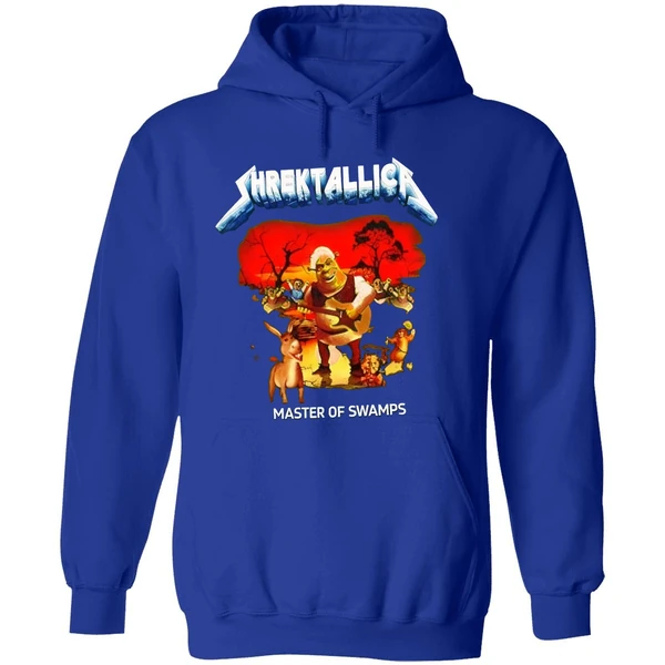 Shrektallica Shrek Master Of Swamps Hoodie - Image 7