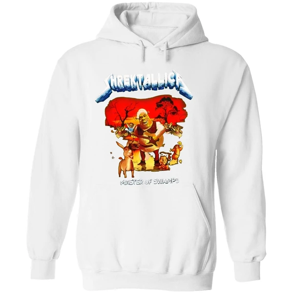 Shrektallica Shrek Master Of Swamps Hoodie - Image 8