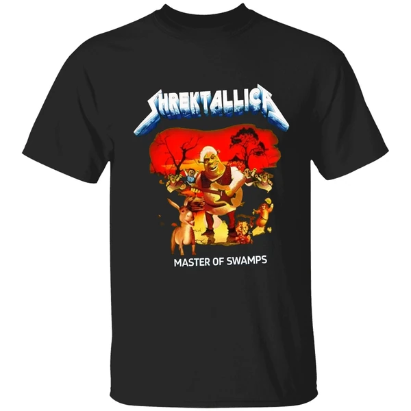 Shrektallica Shrek Master Of Swamps Shirt