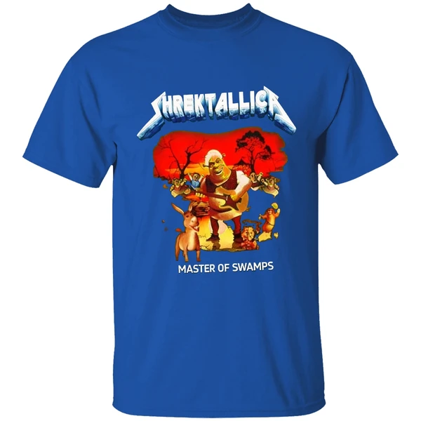 Shrektallica Shrek Master Of Swamps Shirt - Image 8