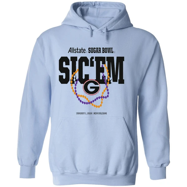 Sic Em Georgia Bulldogs Allstate Sugar Bowl 2026 Hoodie - Image 4