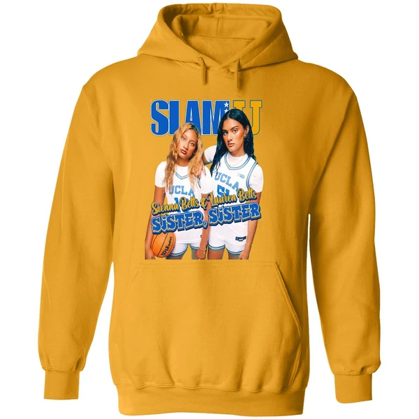 Sienna Betts And Lauren Betts Sister Sister Ucla Slam Hoodie