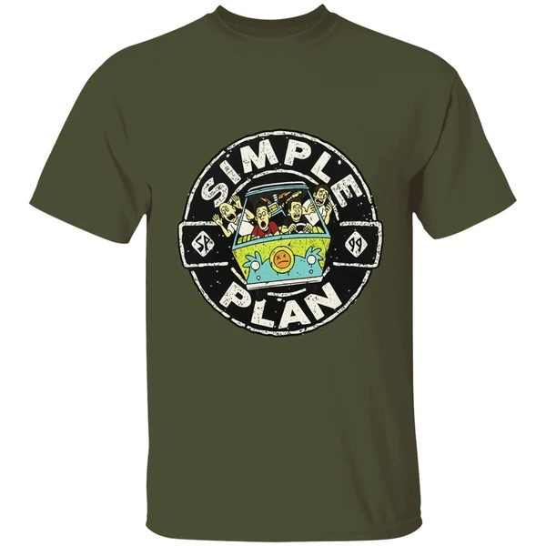 simple-plan-scooby-doo-bigger-than-you-think-tour-2025-shirt-militarygreen