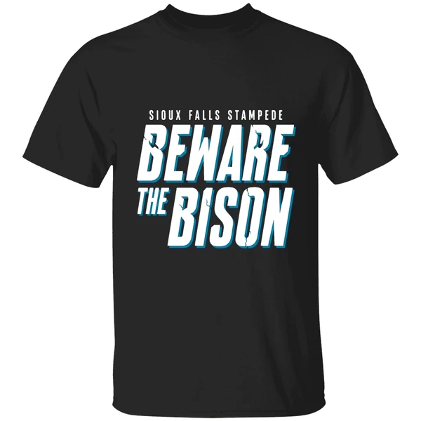 Sioux Falls Stampede Clark Cup Final 2026 Beware The Bison Shirt
