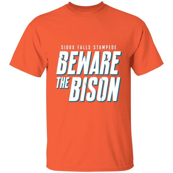 Sioux Falls Stampede Clark Cup Final 2026 Beware The Bison Shirt - Image 6
