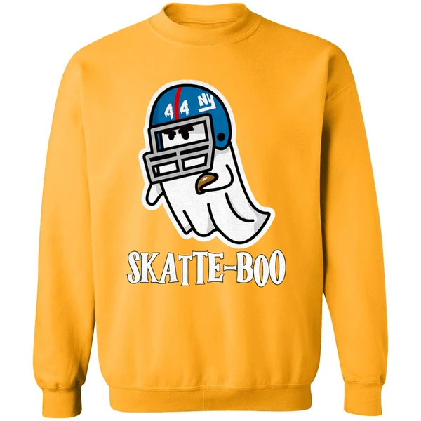 Skatte Boo Ghost Cam Skattebo New York Giants Nfl Football 2025 Sweashirt - Image 2