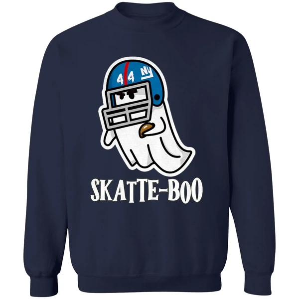 Skatte Boo Ghost Cam Skattebo New York Giants Nfl Football 2025 Sweashirt - Image 6