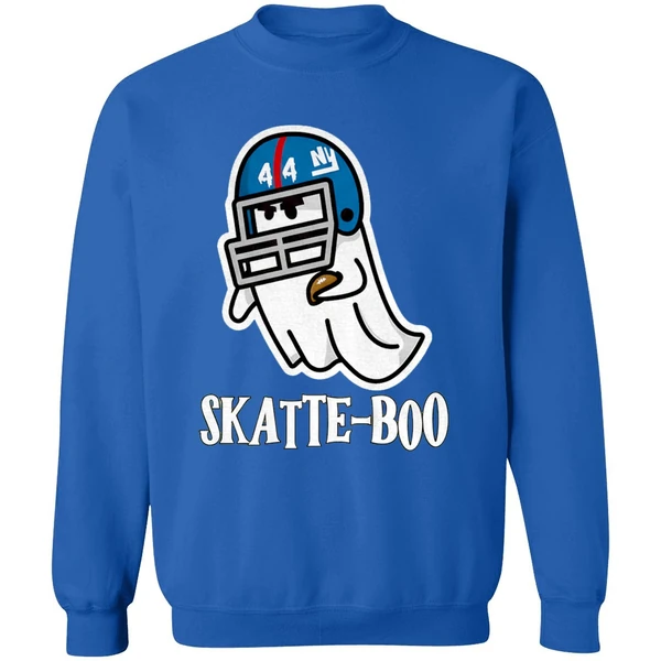 Skatte Boo Ghost Cam Skattebo New York Giants Nfl Football 2025 Sweashirt - Image 8