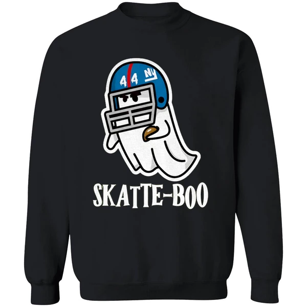Skatte Boo Ghost Cam Skattebo New York Giants Nfl Football 2025 Sweashirt - Image 9