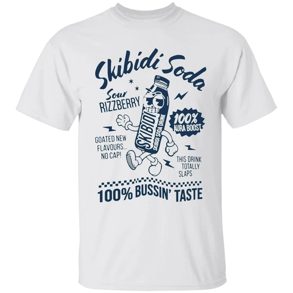 Skibidi Soda Sour Rizzberry 100 Percent Bussin Taste Shirt