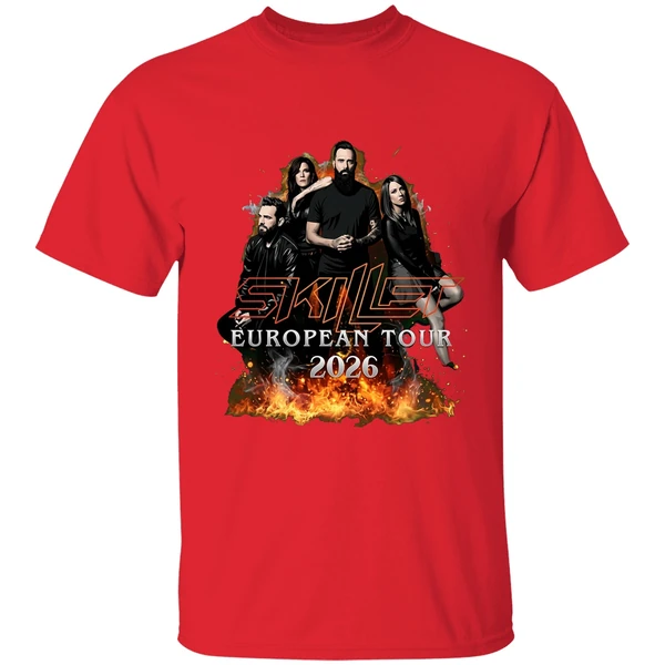 Skillet Eu Uk Tour 2026 Schedule Shirt - Image 7