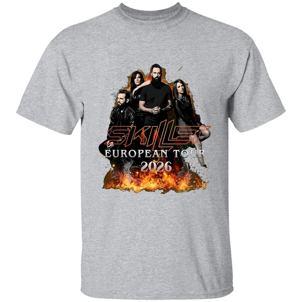 Skillet Eu Uk Tour 2026 Schedule Shirt - Image 9