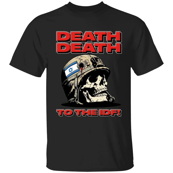 Skull Flag Israel Death Death To The Idf Shirt