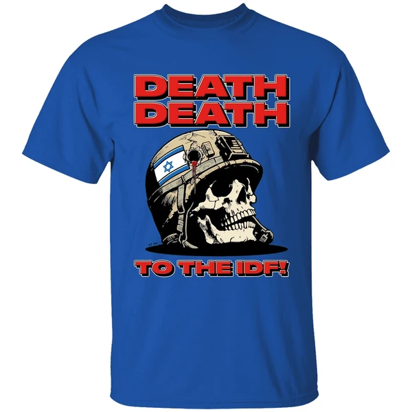 Skull Flag Israel Death Death To The Idf Shirt - Image 8