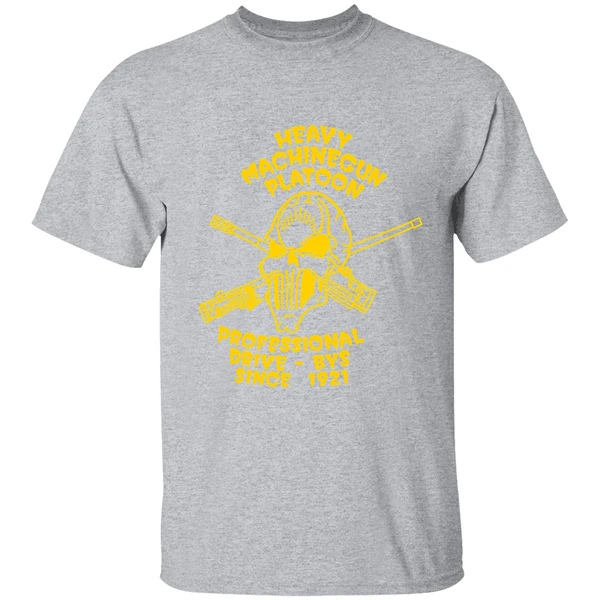 Skull Heavy Machinegun Platoon Professional Drive Bys Since 1921 Shirt