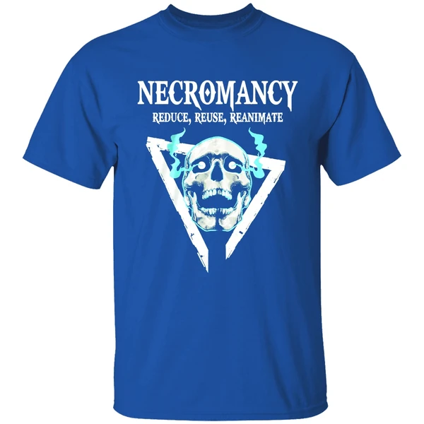 Skull Necromancy Reduce Reuse Reanimate Shirt - Image 8