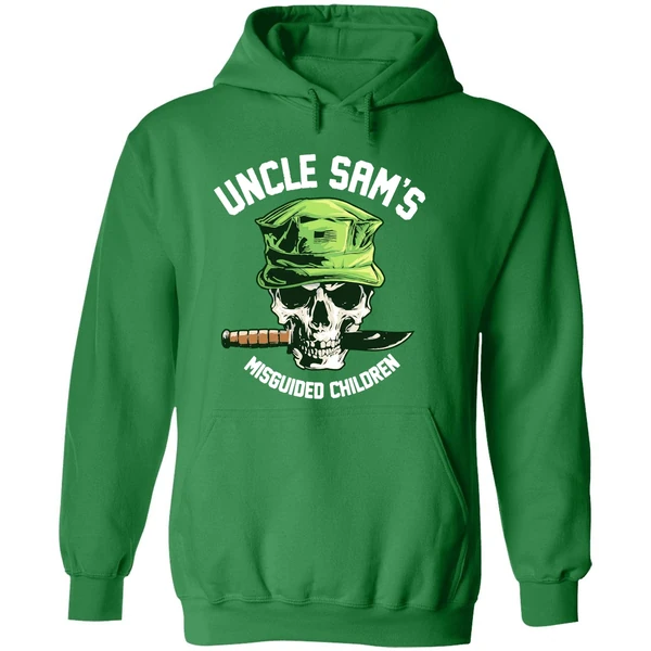 Skull Uncle Sams Misguided Children Hoodie - Image 2