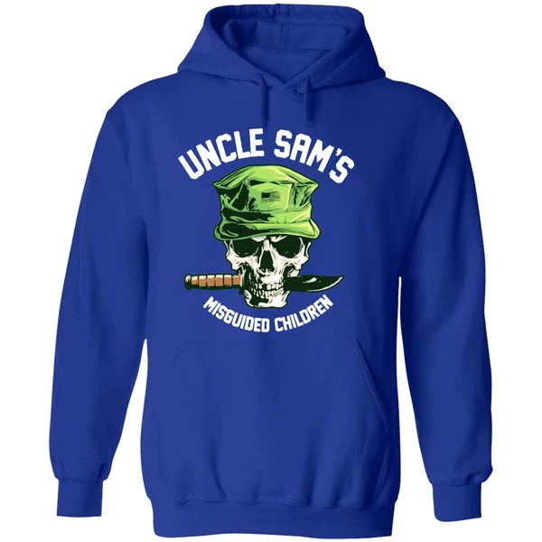 Skull Uncle Sams Misguided Children Hoodie - Image 7