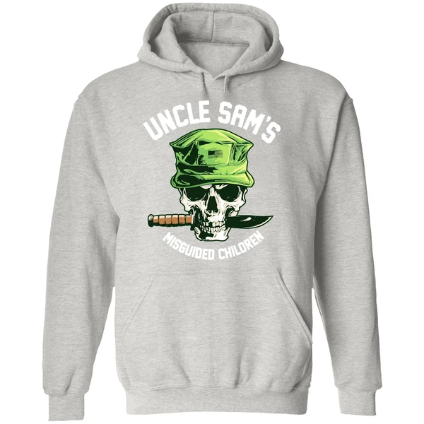 Skull Uncle Sams Misguided Children Hoodie - Image 9