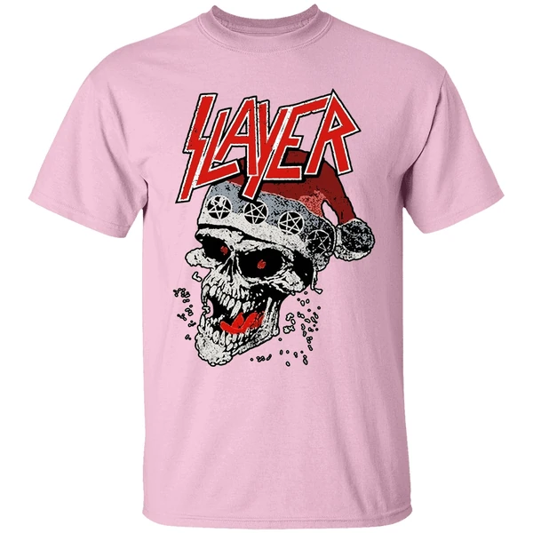 Slayer Laughing Skull Holiday Christmas Shirt - Image 2
