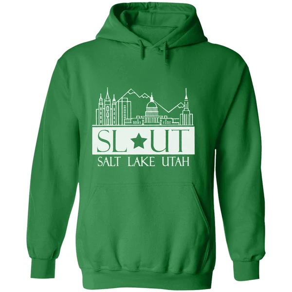 Slut Salt Lake Utah Hoodie - Image 2