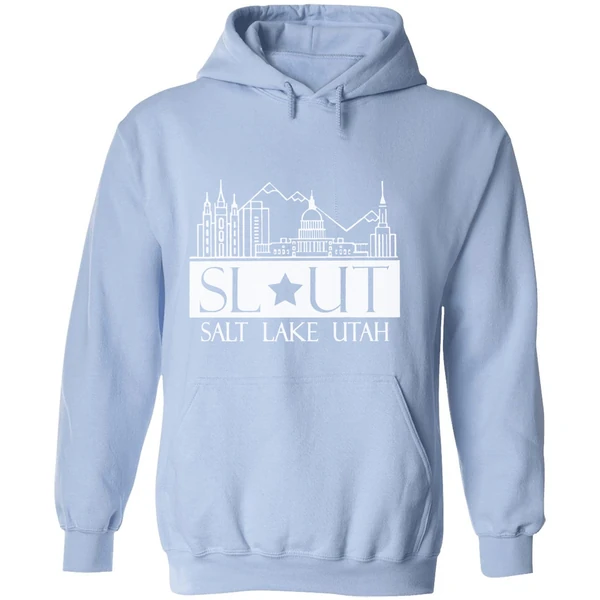 Slut Salt Lake Utah Hoodie - Image 4
