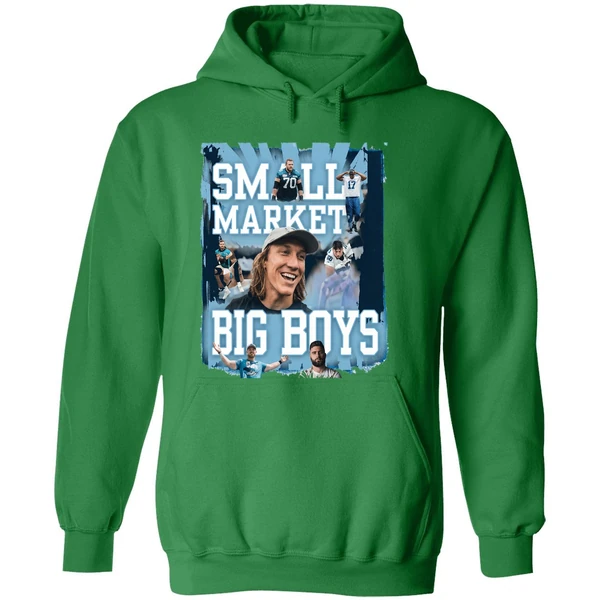 Small Market Big Boys Jaguars Playoffs 2026 Hoodie - Image 2