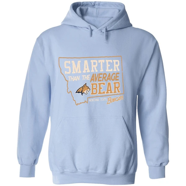Smarter Than The Average Bear Montana State Bobcats Hoodie - Image 4