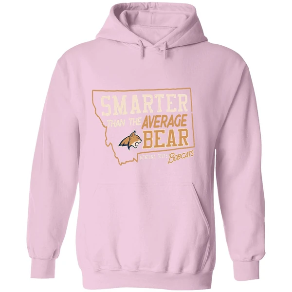 Smarter Than The Average Bear Montana State Bobcats Hoodie - Image 5