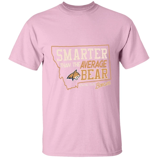 Smarter Than The Average Bear Montana State Bobcats Shirt - Image 3