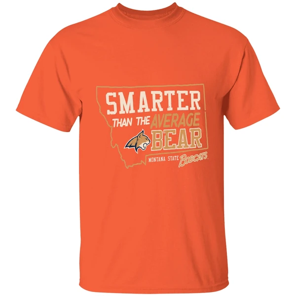 Smarter Than The Average Bear Montana State Bobcats Shirt - Image 6