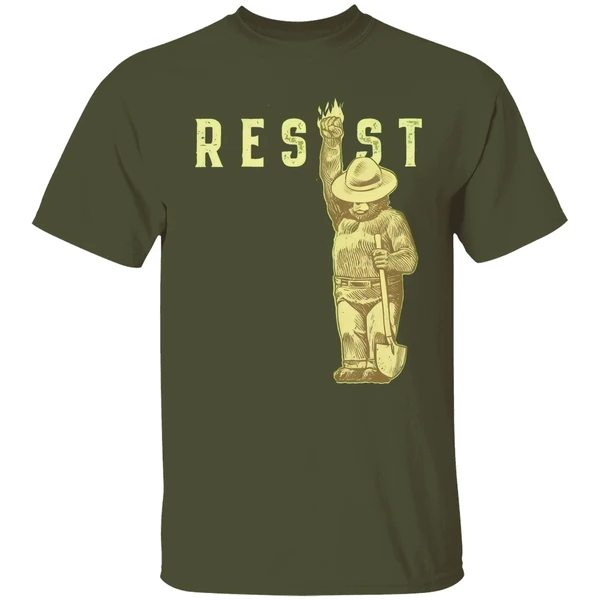 Smokey Says Resist Shirt - Image 3