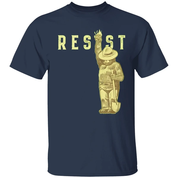 Smokey Says Resist Shirt - Image 4
