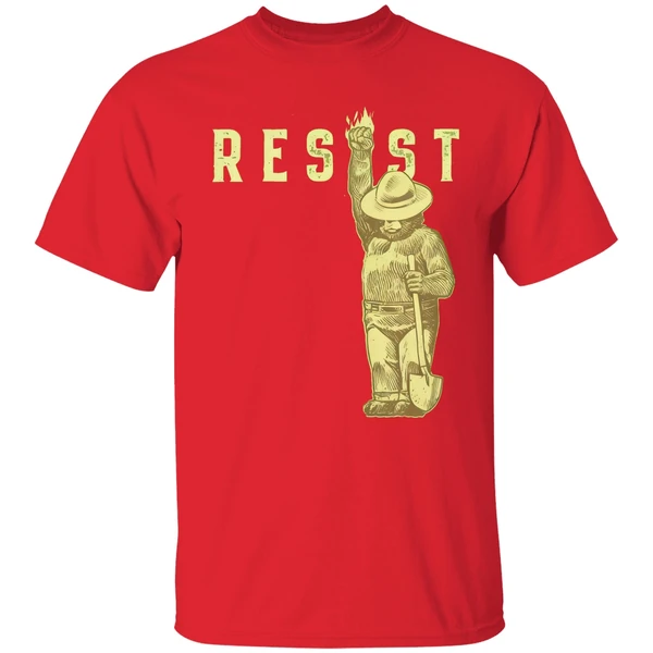Smokey Says Resist Shirt - Image 6