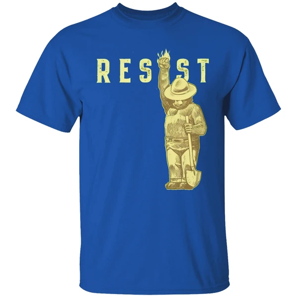 Smokey Says Resist Shirt - Image 7