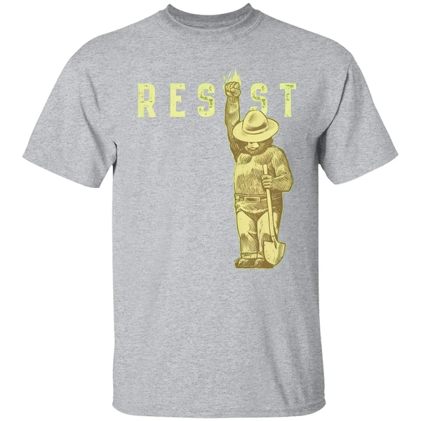 Smokey Says Resist Shirt - Image 8