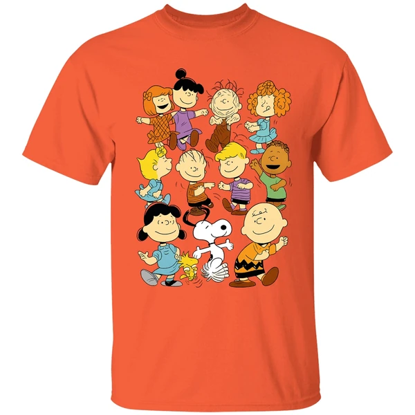 Snoopy And Charlie Brown Peanuts Friends Shirt - Image 5